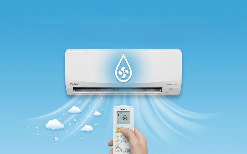 Chế độ hút ẩm điều hòa Daikin