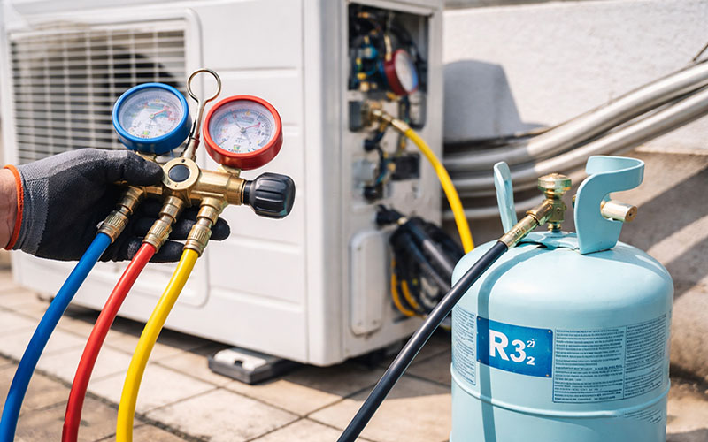 Thay gas máy lạnh giá bao nhiêu
