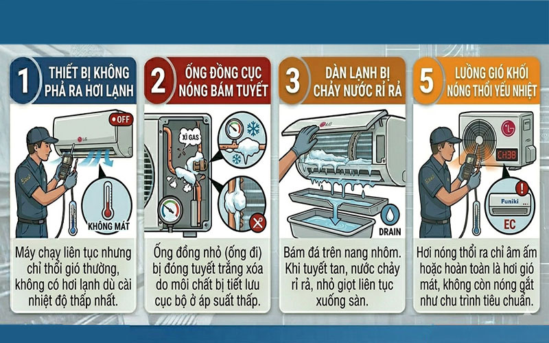 Thay gas máy lạnh giá bao nhiêu